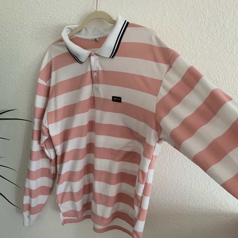 Over-Sized striped t-shirt